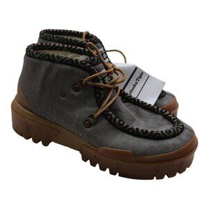 Onitsuka Tiger Shoes Men 6 Gray HMR PEAK Fur Boots Japan Outdoors Gorpcore